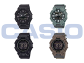 The leaked Casio models include 2 all-black watches, the GA-010-1A1 and GD-010-1A1. (Image source: Great G-Shock World - Edited)