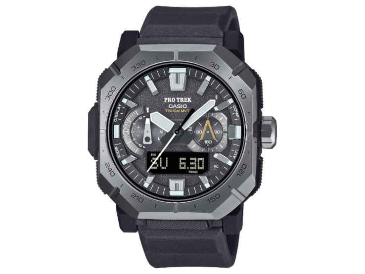 The Casio Pro Trek PRW-B1000-1 watch. (Image source: Casio via Amazon)