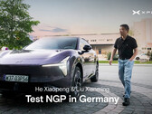 Testing in Munich city traffic: Xpeng CEO He Xiaopeng demonstrates the new Next Generation Pilot (NGP) system in the Xpeng L03.