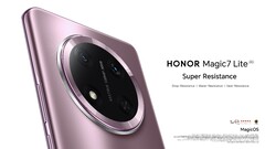 The Honor Magic7 Lite features a Snapdragon 6 Gen 1 chipset (Image source: Honor)