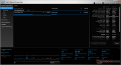 Advanced Tuning - Cache: Showing core voltage offset for the CPU cache.