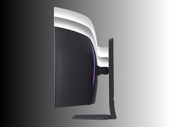 LG UltraGear 39GS96QB-B OLED gaming monitor side view (Image source: LG Electronics)