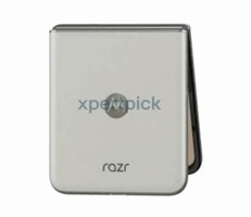 The Motorola Razr 60 in Pantone Lightest Sky. (Image source: Xpertpick)