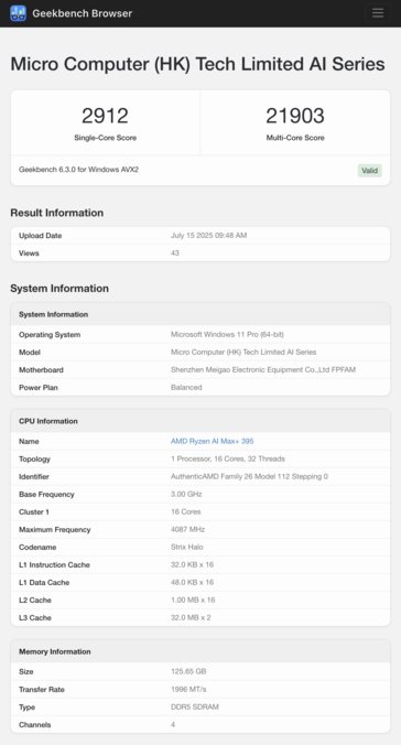 (Image source: Geekbench)