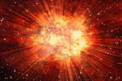 Artistic illustration showing an explosion in space. (Image source: Shutterstock/mik ulyannikov)