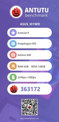 Asus ZenFone 6 AnTuTu scores. (Source: MySmartPrice)