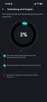 WLAN connection setup