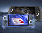 The RG557 may build on the RG556 with a slightly adapted design. (Image source: Anbernic - edited)
