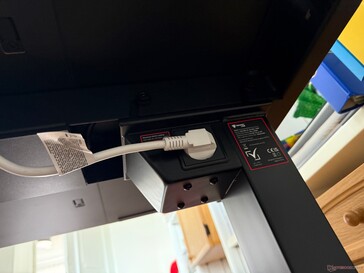 Practical—the power supply is routed upward.