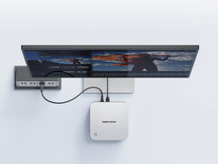 The Minisforum AI X1 Pro-470 is only available in a silver finish. (Image source: Minisforum)