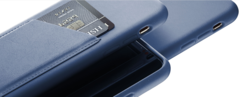 Mujjo's new Monaco Blue wallet case for iPhone XS and XS Max. (Source: Mujjo) Mujjo's new Monaco Blue wallet case for iPhone XS and XS Max. (Source: Mujjo)