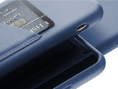 Mujjo's new Monaco Blue wallet case for iPhone XS and XS Max. (Source: Mujjo)