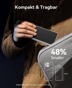Smartphone size comparison
