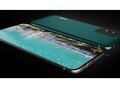 The Xiaomi Mi 11 is expected to utilize under-display camera technology. (Fan-made render; image source: new.qq/Tencent)