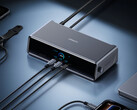 The 14-in-1 Prime Docking Station with triple-display output support is available at €349.99. Pictured: a promo picture of the dock. (Image source: Anker)