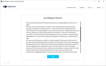 DJI collects various data