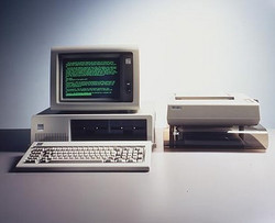 the original IBM PC (image source: IBM)