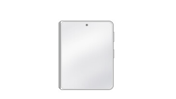 Huawei Pura X Max leaked sketches - folded.