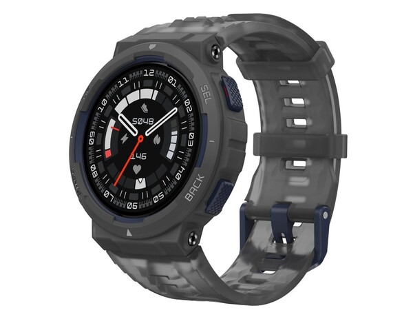 The Amazfit Active Edge will appeal to those who want a watch with a rugged design. (Image source: Amazfit).