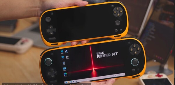 The Ayaneo Konkr Pocket Fit is smaller than the Konkr Fit. (Image source: Ayaneo)