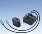 Baseus has released the EnerCore CJ21 Retractable Charger 67W USB-C (pictured) in Europe. (Image source: Baseus)