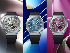 Three new Casio G-Shock GM-2100 Series watches (pictured) are launching in more European countries. (Image source: Casio)