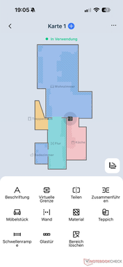 Managing and editing maps