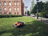 The Husqvarna Automower 520 EPOS robotic lawn mower is now available in Europe. (Image source: Husqvarna)