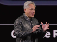 A screengrab of Nvidia's CEO Jensen Huang at GTC 2026