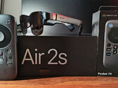 RayNeo Air 2s and Pocket TV pair well together (Image source: Notebookcheck)