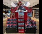 Nintendo Switch 2 retail display in France (Image source: LCleunay_JV X account)