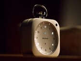 The Clock displays the time using light instead of hands.