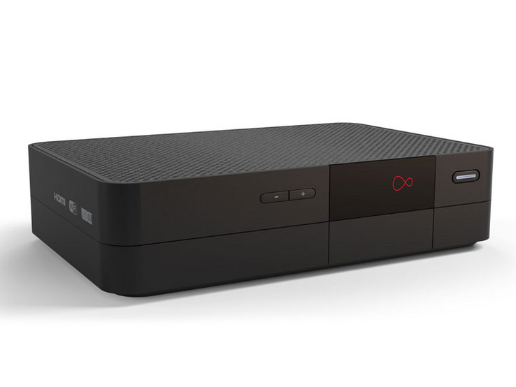 The V6 box is a TV recording box that can stream media to smartphones and tablets. (Source: Virgin Media)