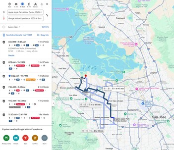 This takes at least 90 minutes via public transport and some legwork.