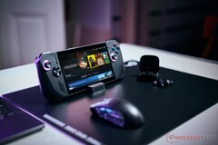 The Asus ROG Ally is on-track to be the first SteamOS-powered gaming handheld not made by Valve. (Image source: Notebookcheck)