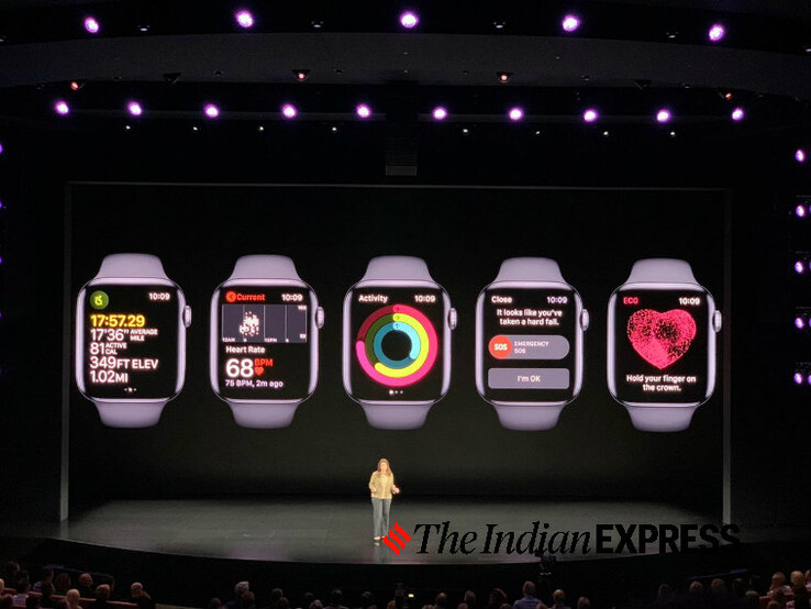 The reveal of the original Apple Watch.