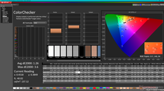 ColorChecker before calibration