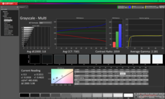 Grayscale before calibration