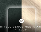 Motorola's latest smartphone teaser features two of the finishes in which the Edge 50 Pro and Edge 50 Ultra should be available globally. (Image source: Motorola)