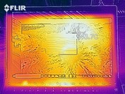 Heat map, stress test (front)