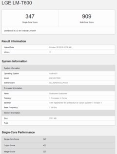 Image via Geekbench Image via Geekbench
