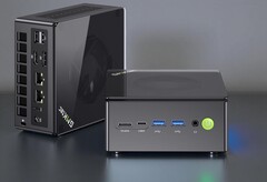 The GMKtec NucBox K8 Plus mini PC features the AMD Rzyen 7 8845HS octa-core APU. (Image source: Amazon, edited)