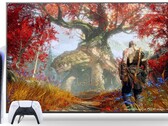 The God of War patch offers visual enhancements for play on the PS5 console. (Image source: Sony/Santa Monica Studio - edited)