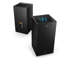 The Predator Connect X7 5G CPE has a more modern design than its 2021 predecessor. (Image source: Acer)