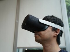 Meta Tiramisu VR headset prototype. (Image source: Meta)