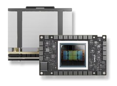 The MI300X accelarator from AMD has taken the top spot on Geekbench&#039;s OpenCL benchmark. (Source: AMD)