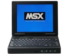 The Msxbook is a retro notebook (Image source: 8086YES!)