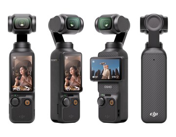 The DJI Osmo Pocket 3 is slightly shorter than the Pocket 4.