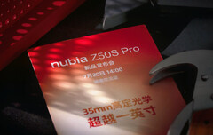 The Nubia Z50S Pro will arrive less than seven months after the Nubia Z50. (Image source: ZTE)