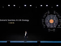 Huawei's CEO Richard Yu unveils the OEM's new ecosystem branding. (Source: Huawei)